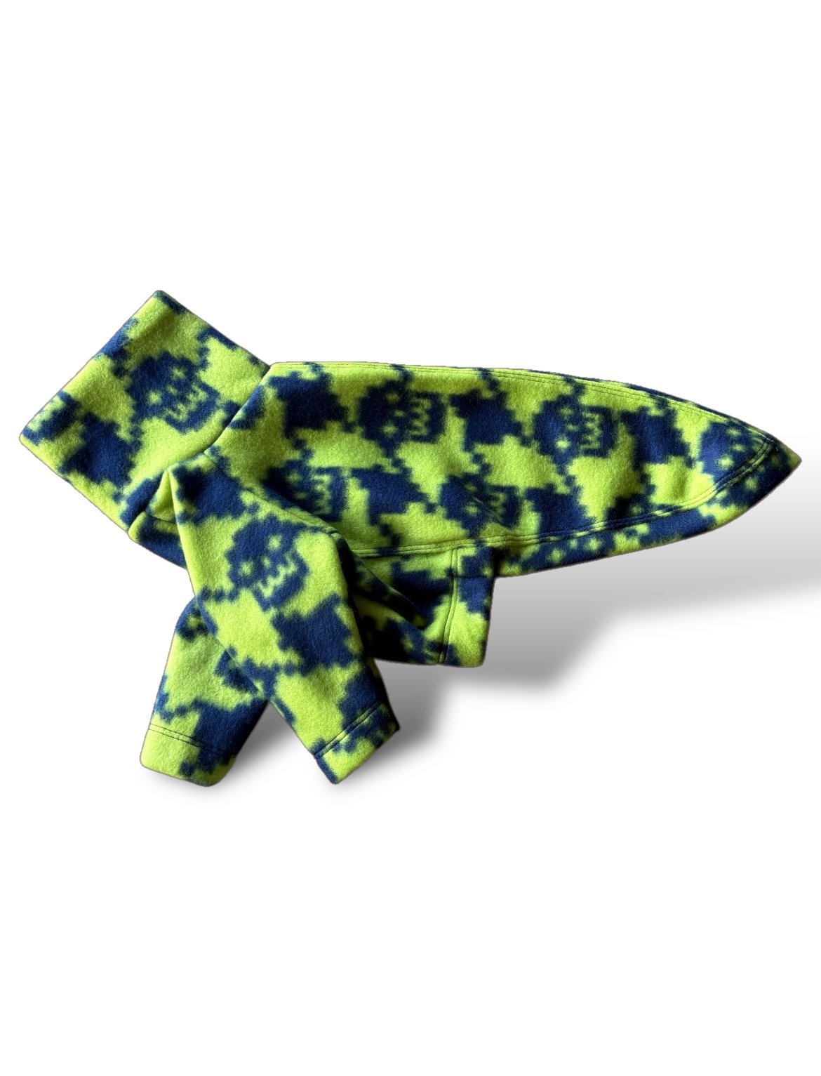 Fleece Jumper - Neon Skull