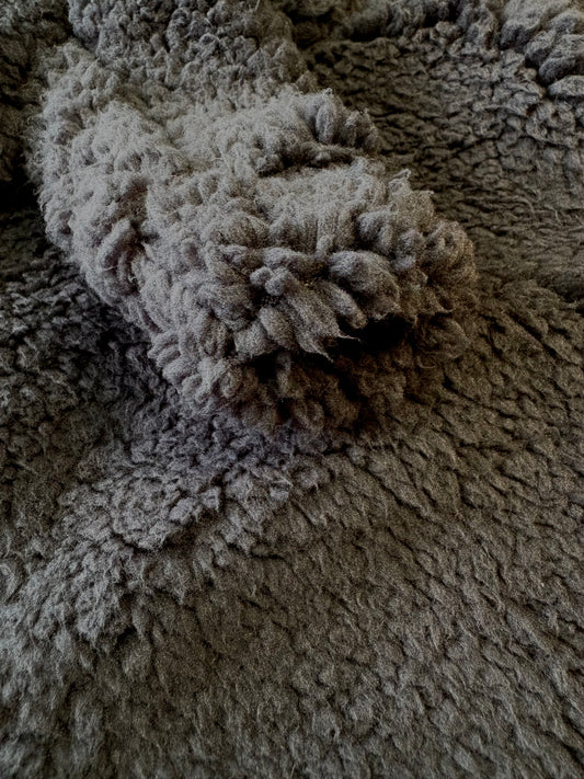 Cuddle Fur Fleece Suit - Black