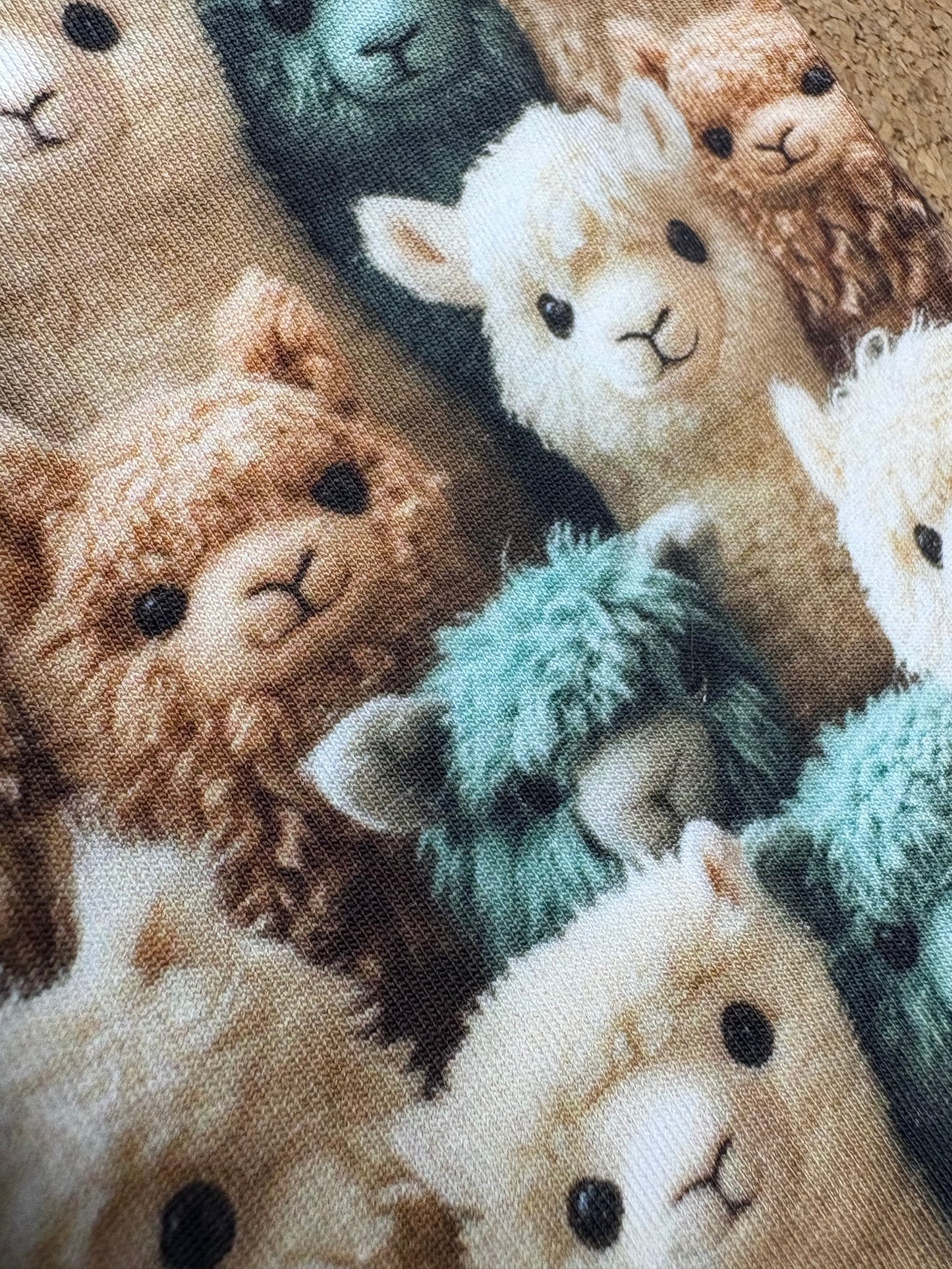 Jersey Vest - Llamas