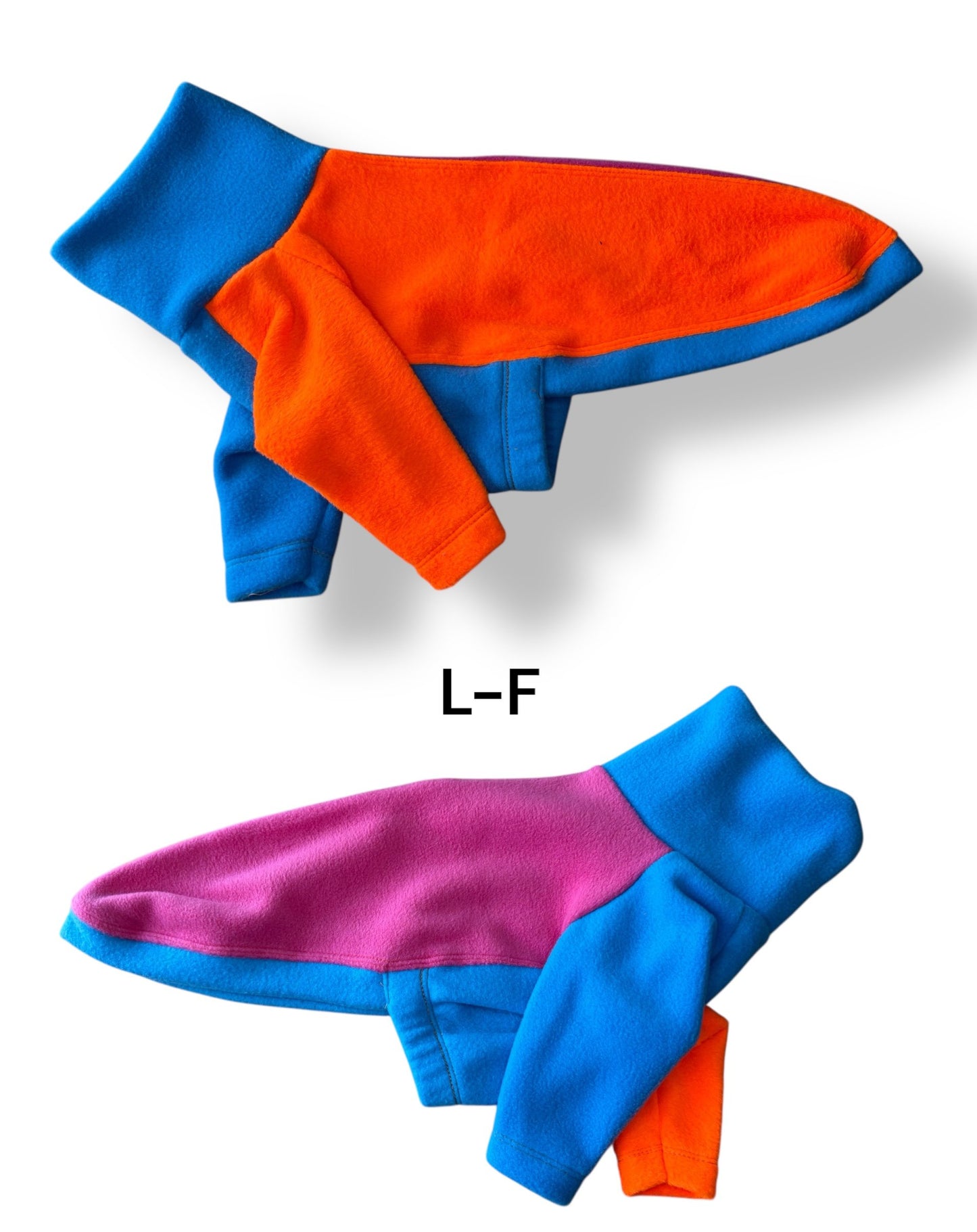Fleece Jumper - Neon Colourblock