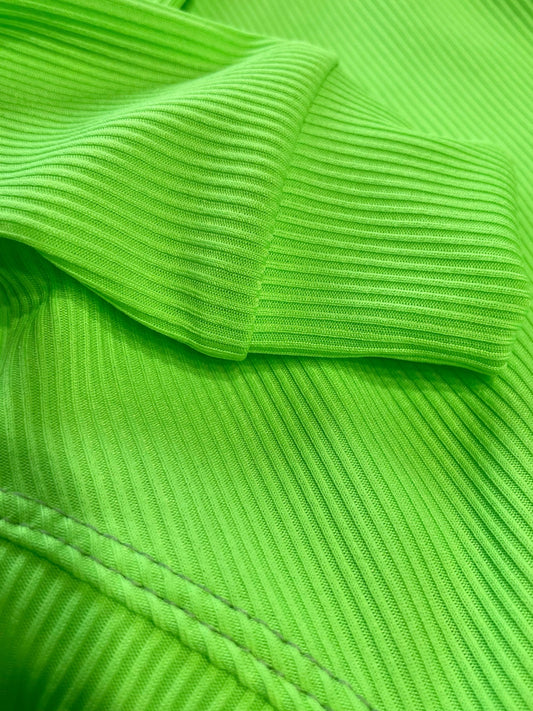 Ribbed Jersey - Hi-Visibility Yellow