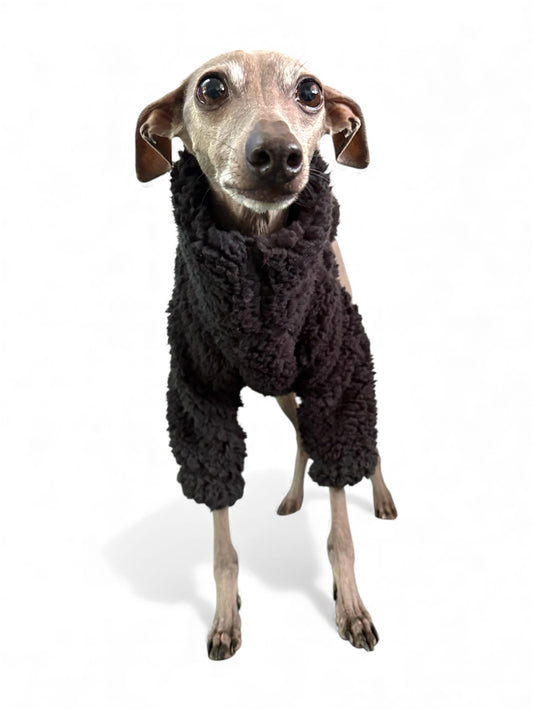 Cuddle Fur Jumper - Black