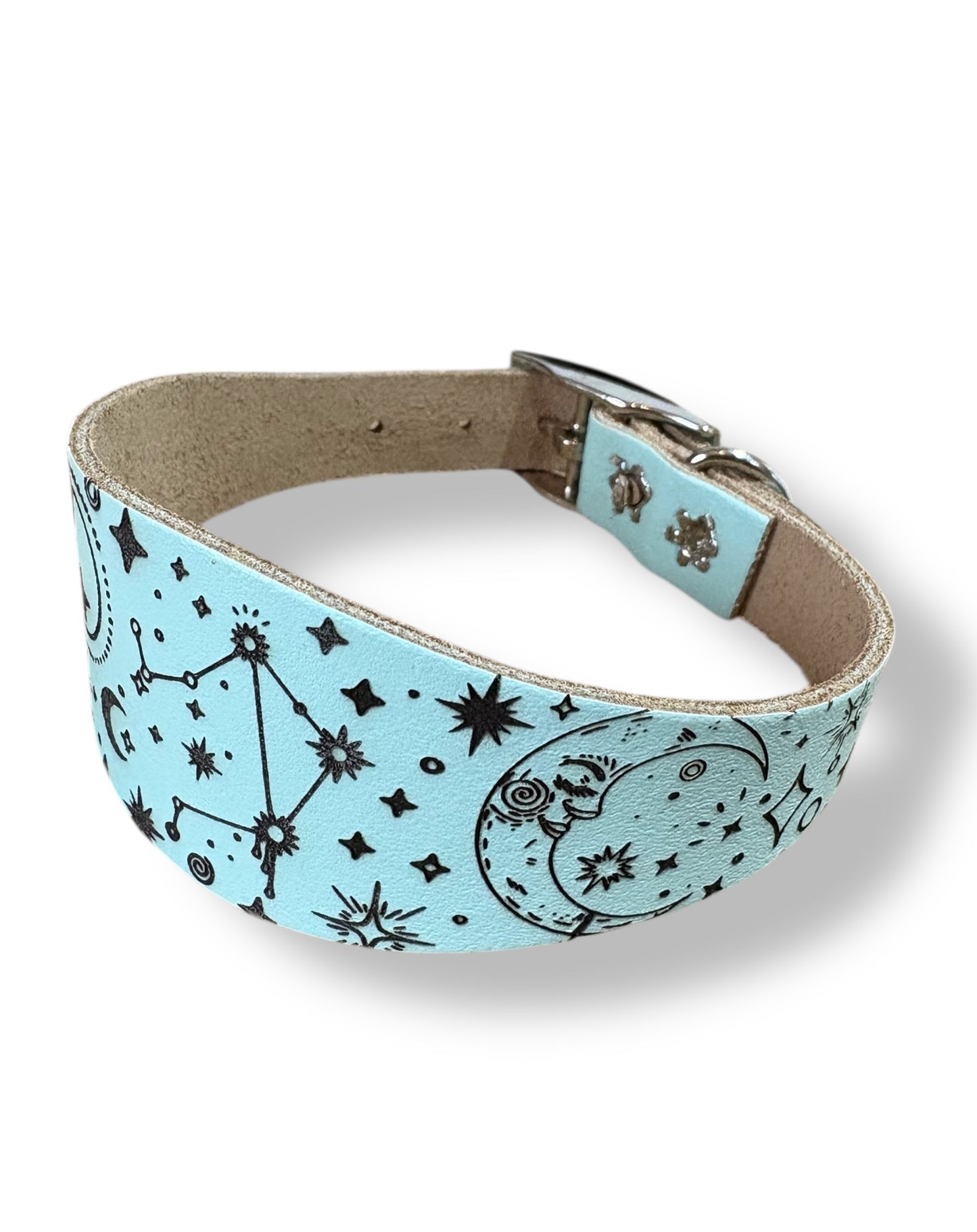 Leather Collar - Constellations