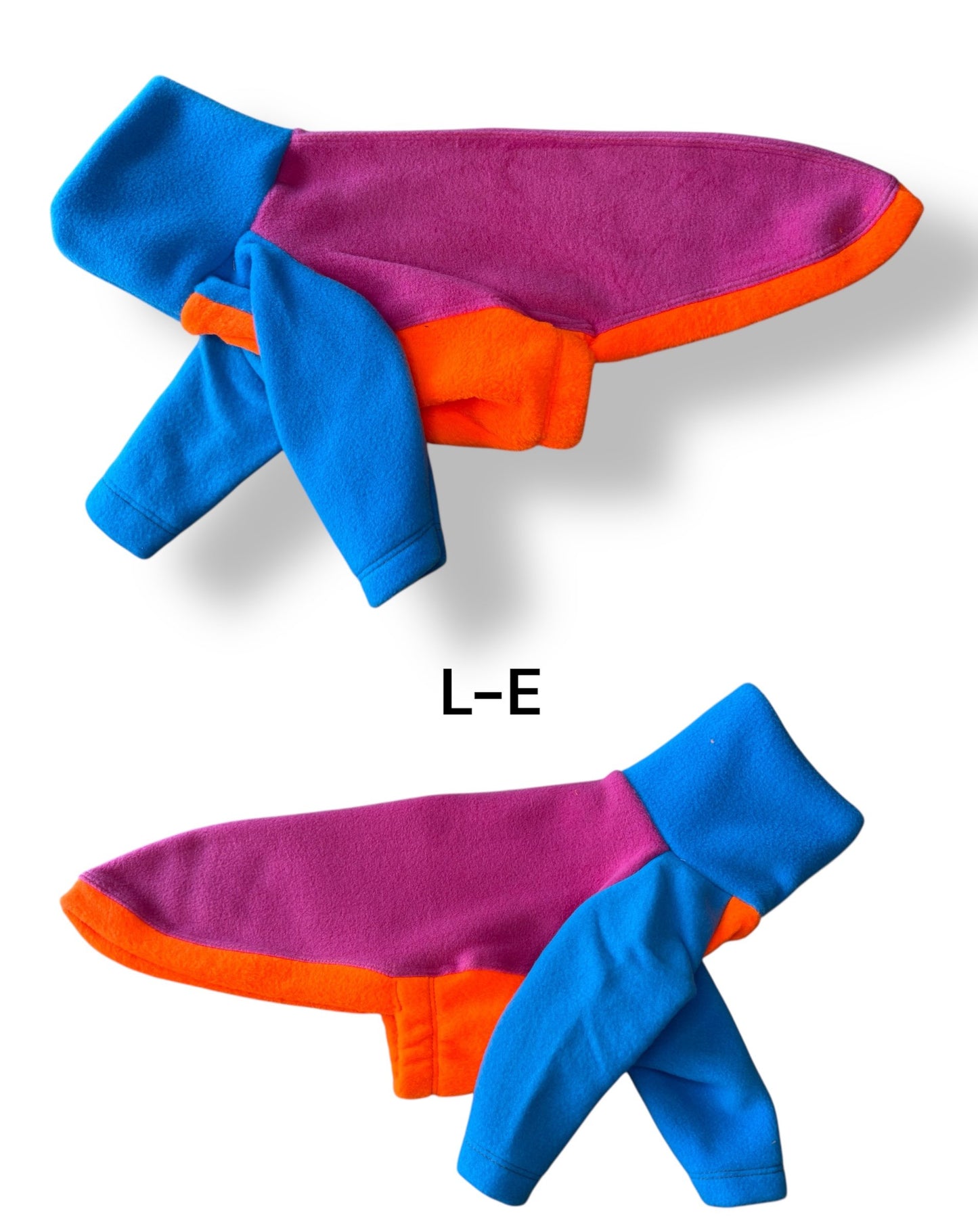 Fleece Jumper - Neon Colourblock