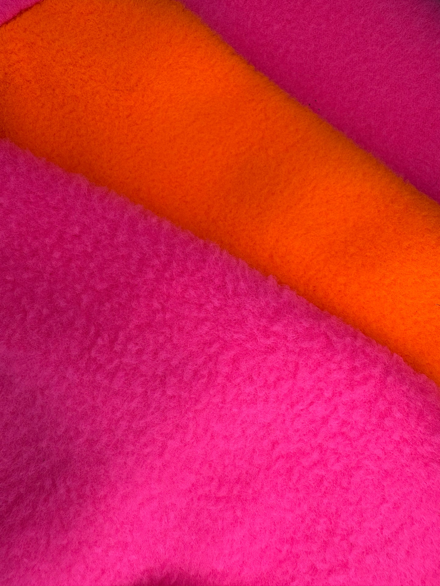 Fleece Vest - Colour Block Puppy Fleece