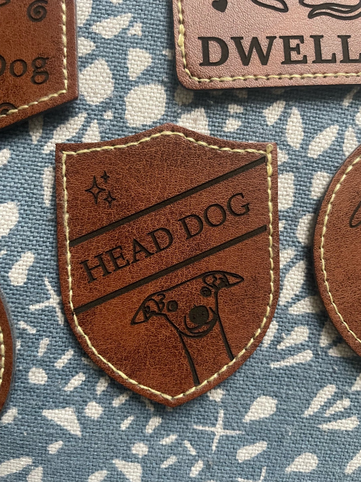 Iron-On Leather Patches