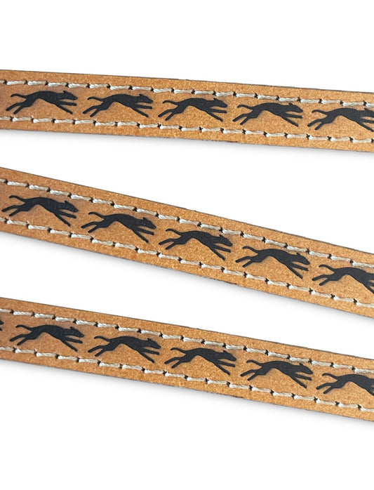 Leather Lead - Running Hounds