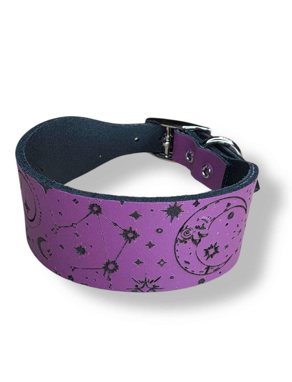 Leather Collar - Constellations