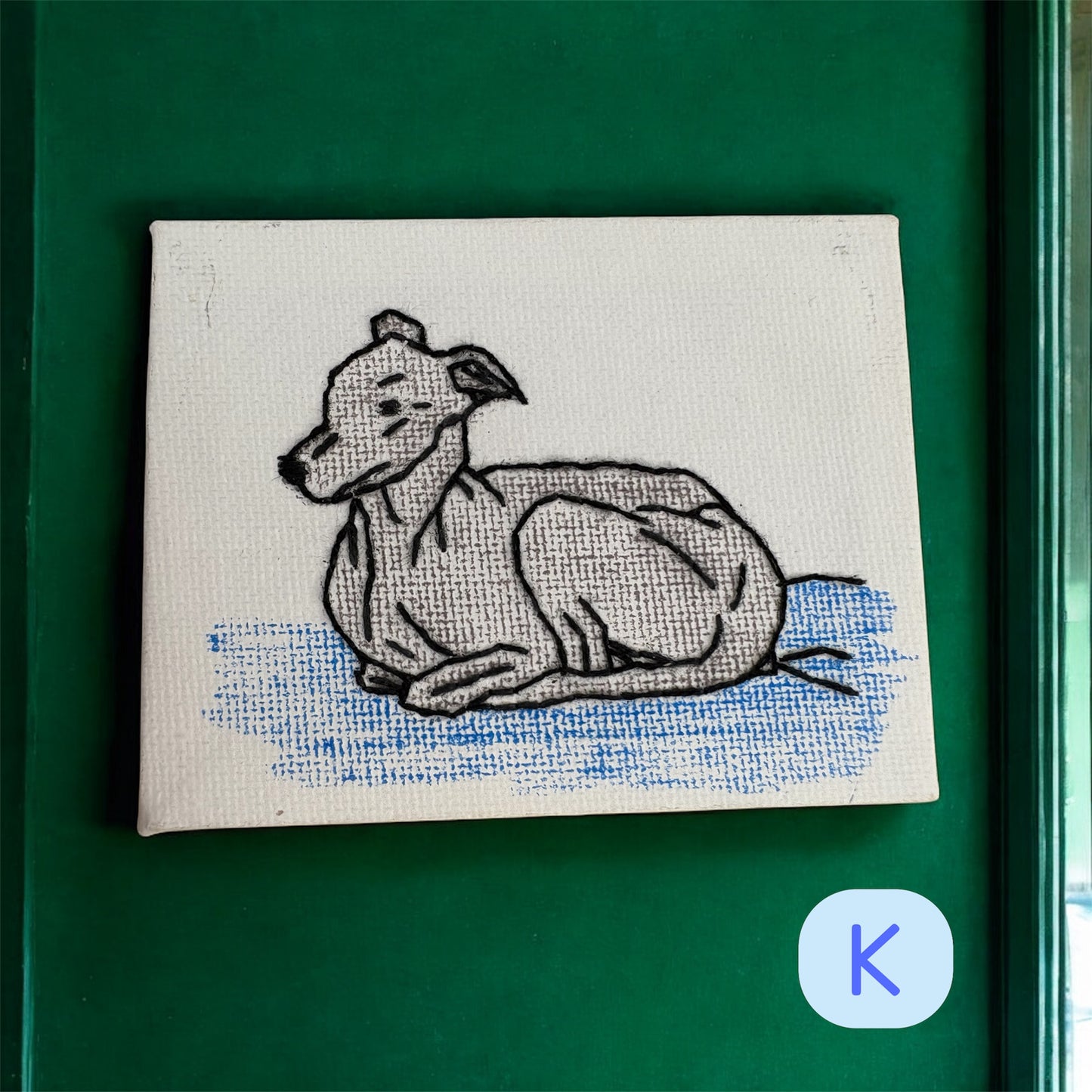 Artwork - Mini Embroidered Canvas