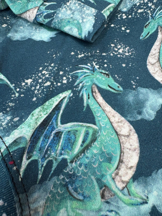 Puppy Jersey Suit - Dragons