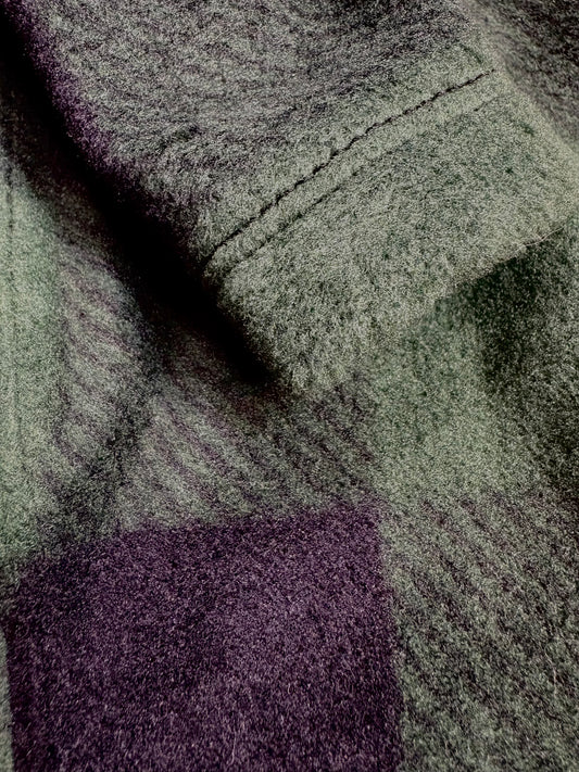 Fleece Jumper - Green Check