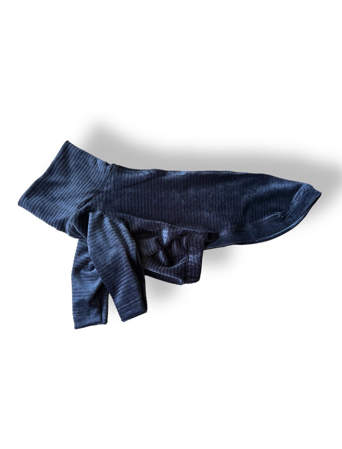 Jumbo Cord Jersey T-Shirt - Black