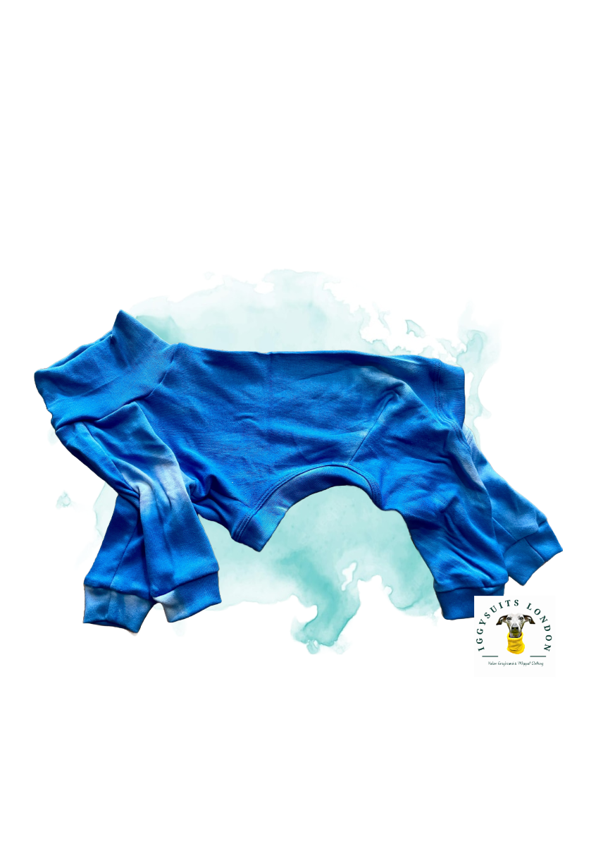 Jersey Suit - Blue Tie Dye