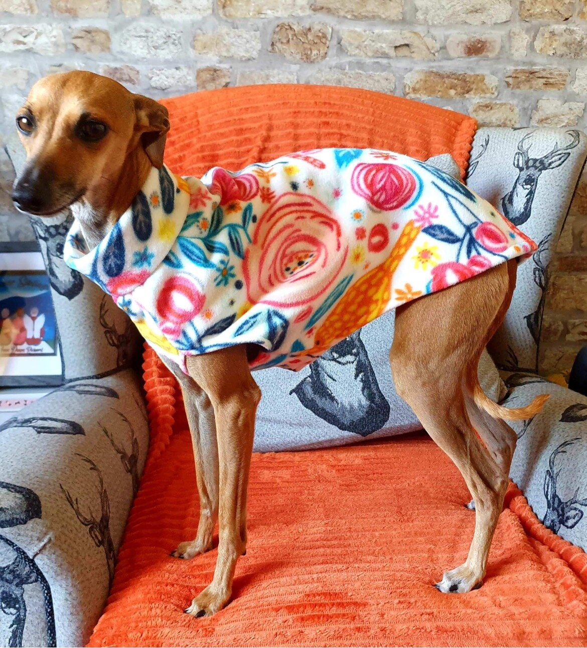 Fleece Vest - Peony Garden