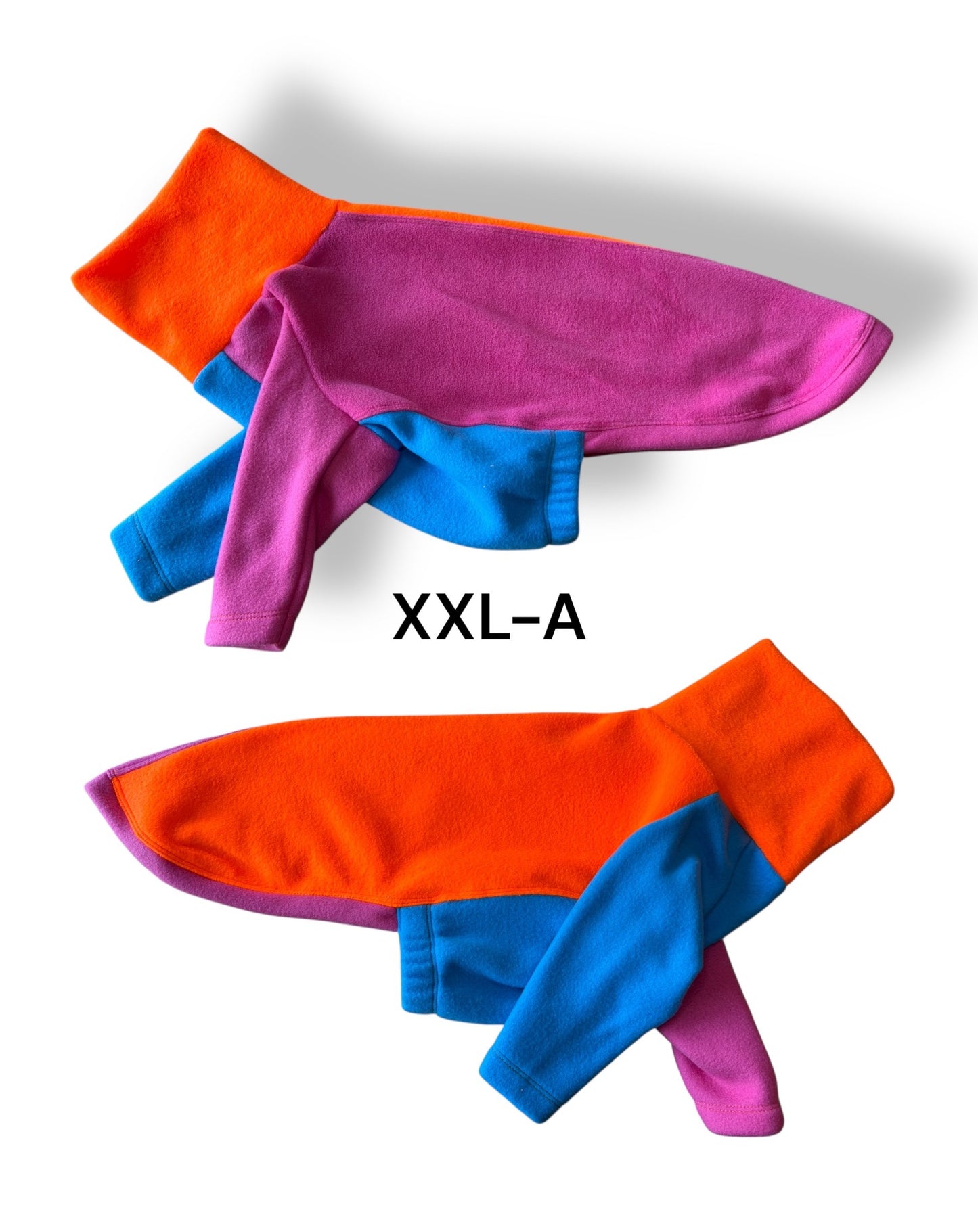 Fleece Jumper - Neon Colourblock