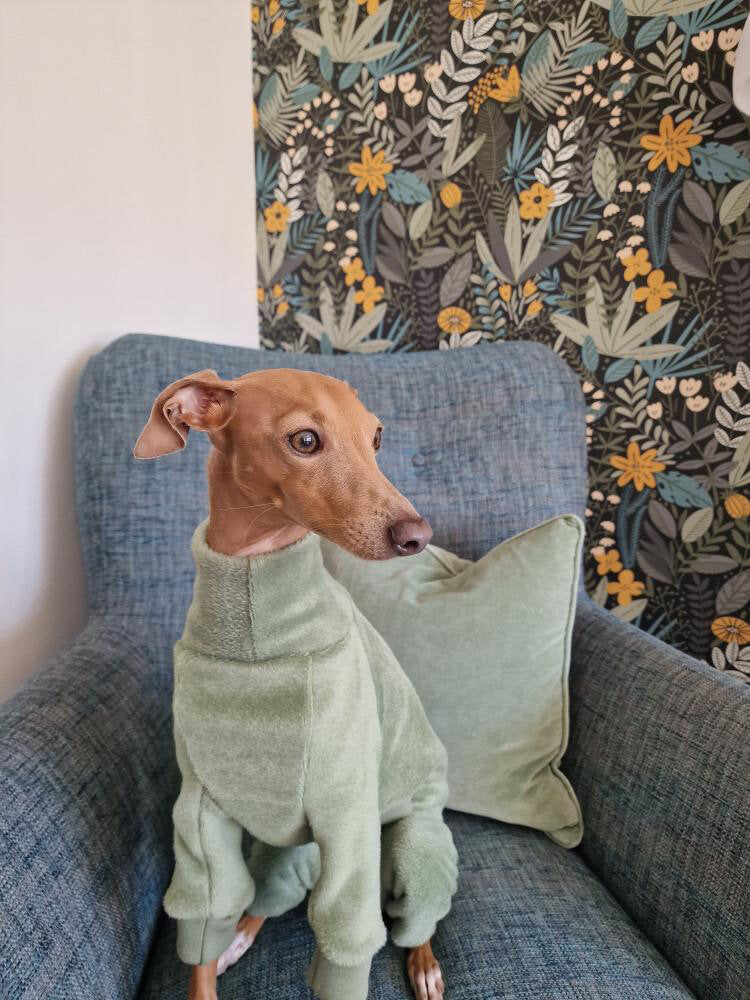 Ultra-Stretch Fleece Suit - Navy Blue