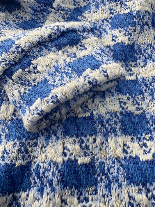 Knit Jersey Suit - Blue Chanel