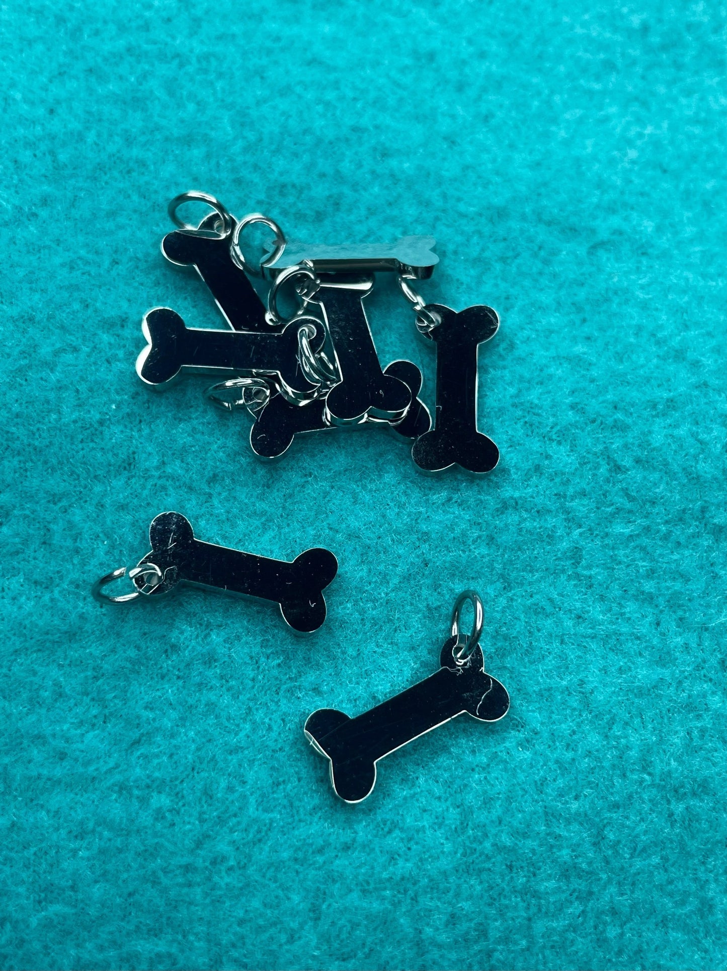 Engraved Dog Tags - Bones