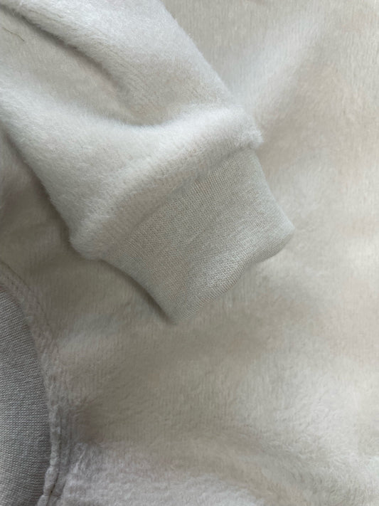 Fleece Lined Sweatshirt Suit - Stone