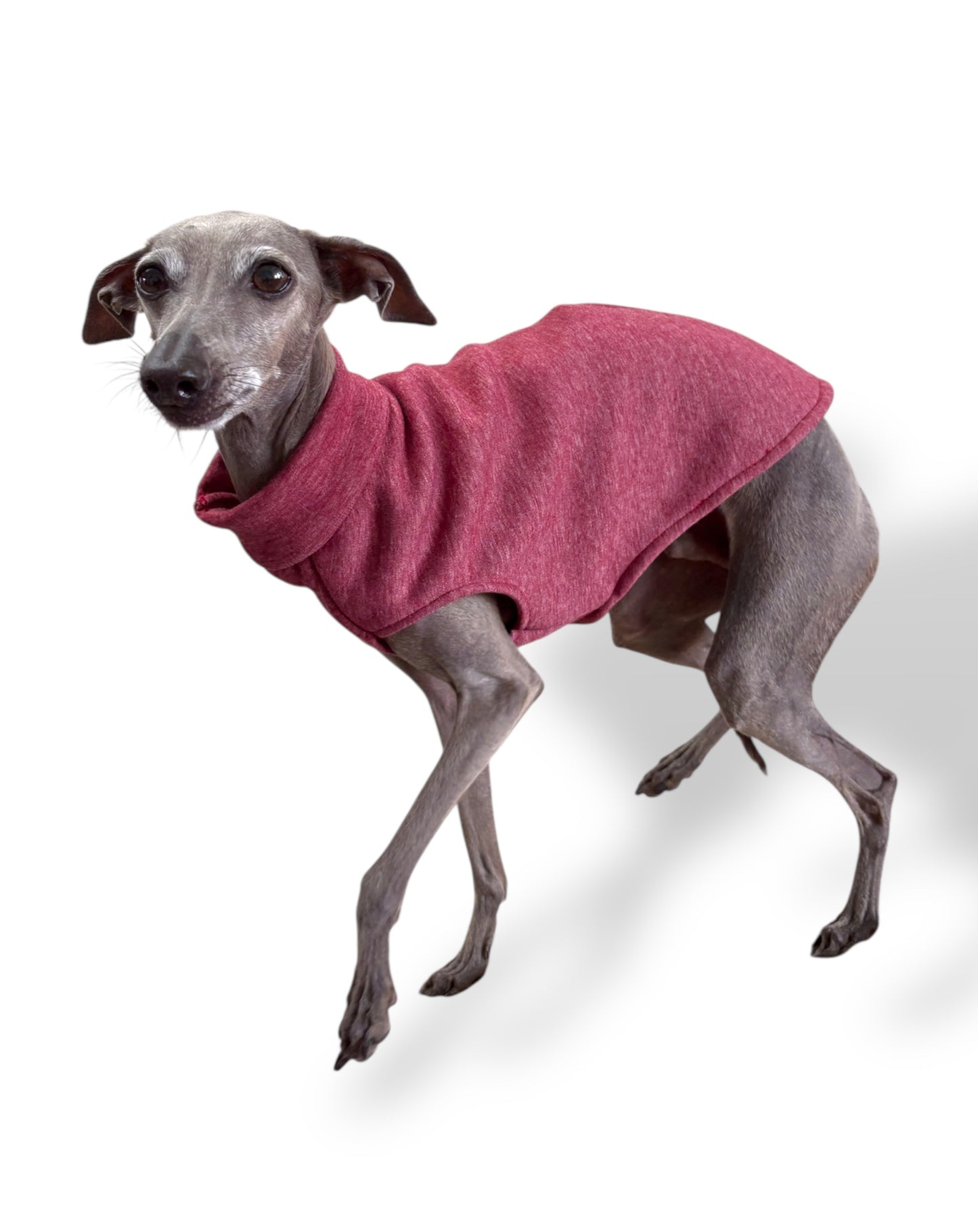 Alpine Fleece Vest - Burgundy