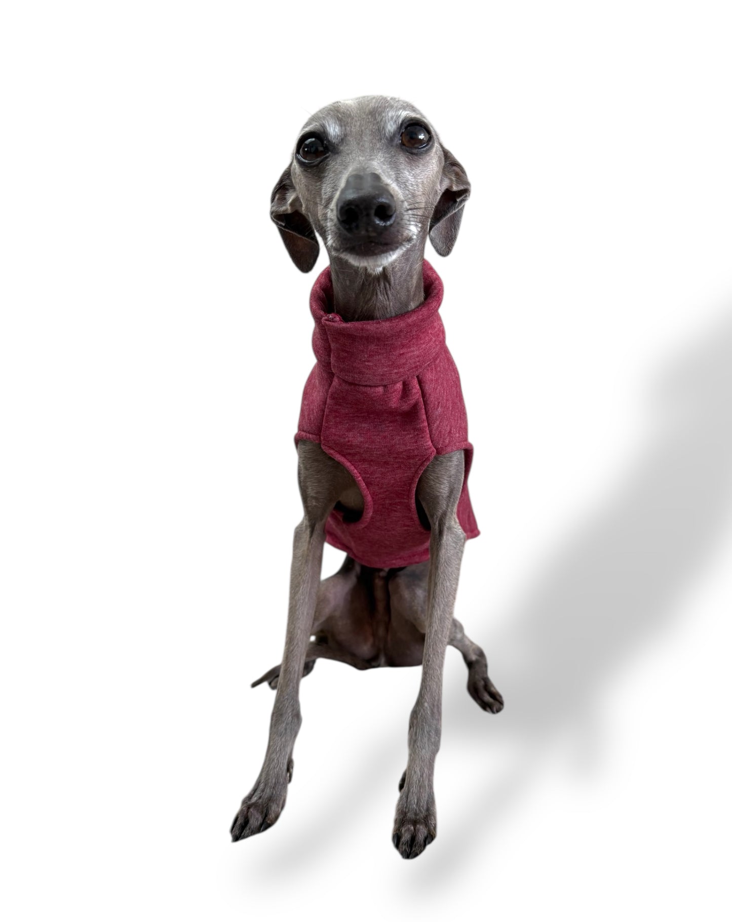 Alpine Fleece Vest - Burgundy