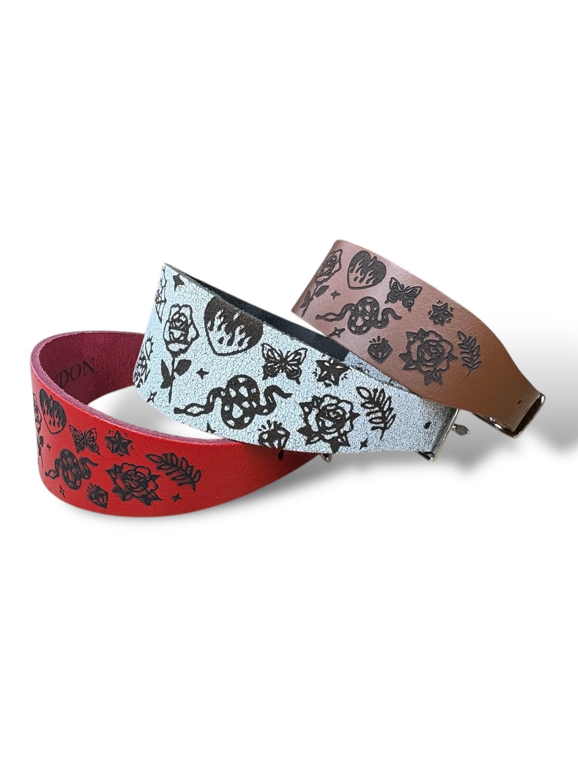 Leather Collar - Tattoo Flash