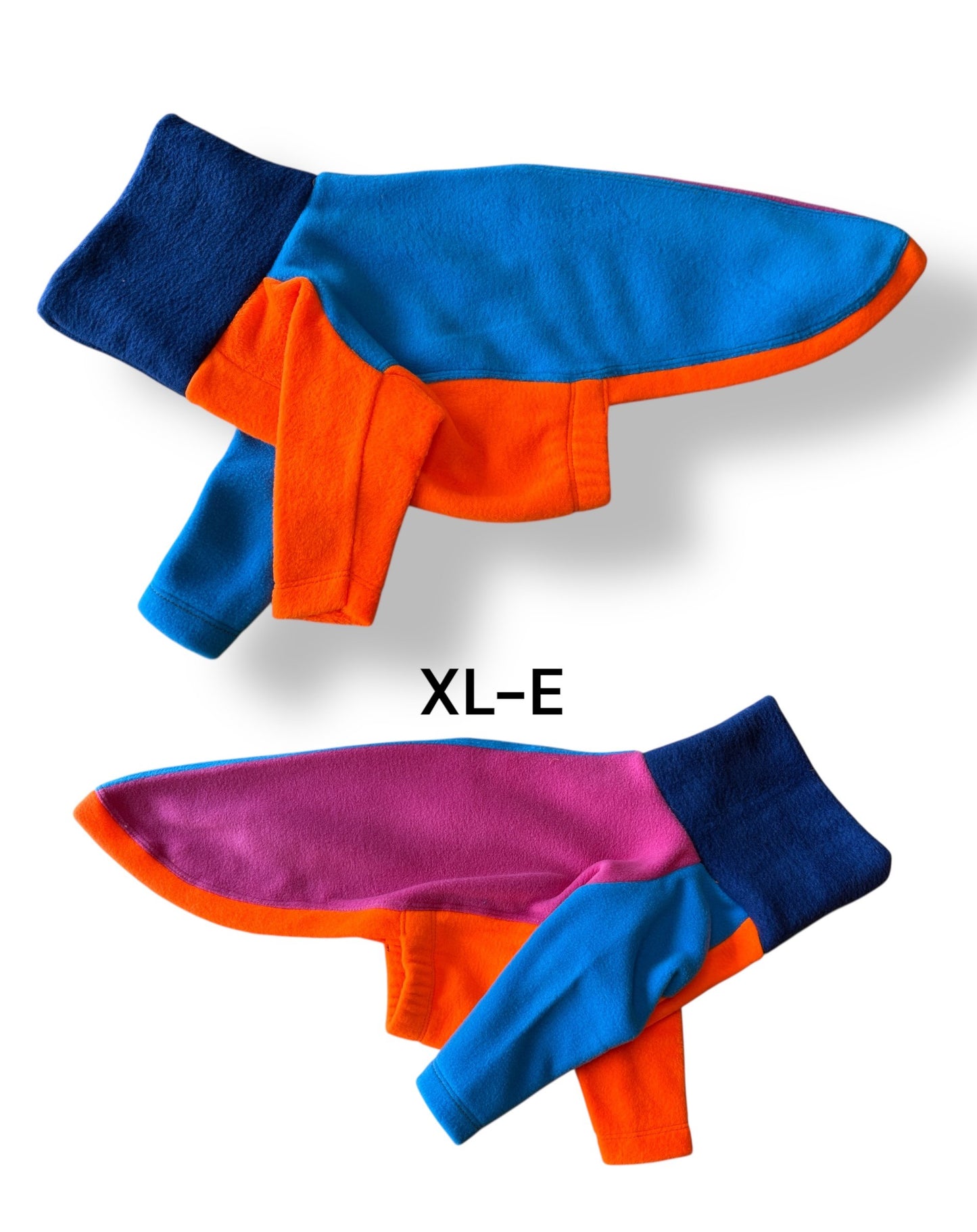 Fleece Jumper - Neon Colourblock