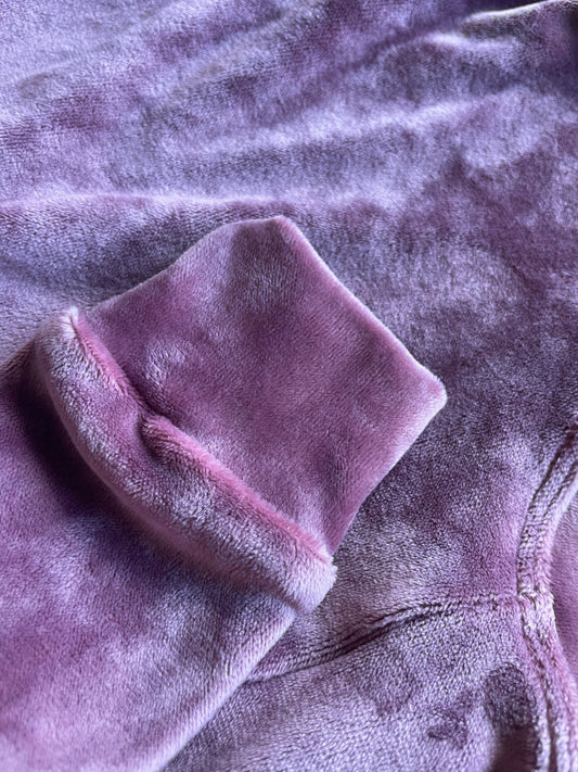 Mink Velour Jersey - Blush Pink