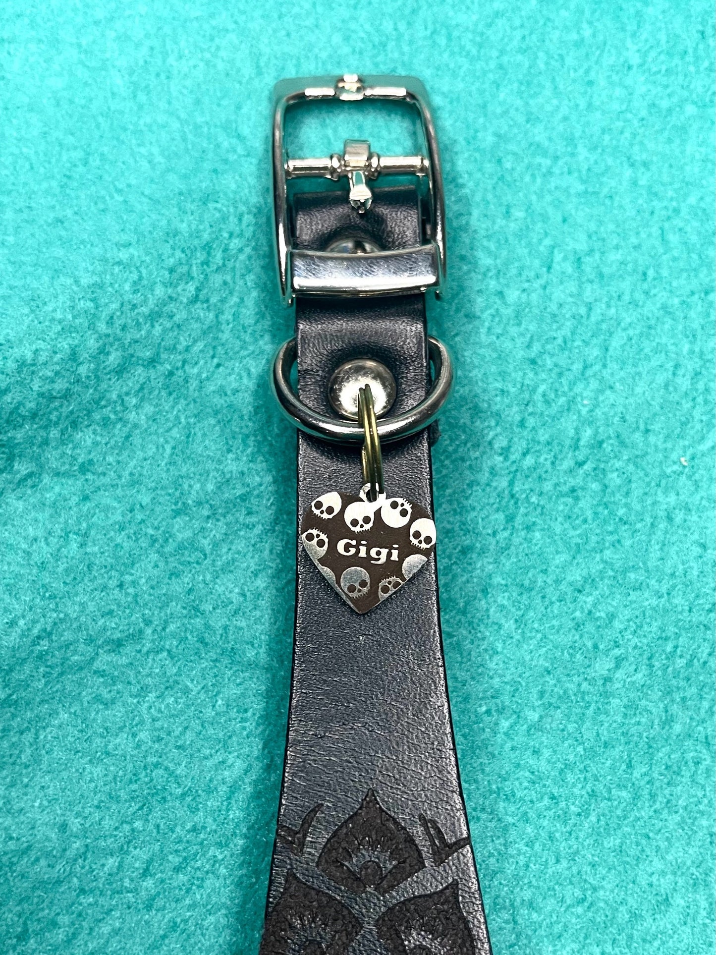 Engraved Dog Tags - Heart