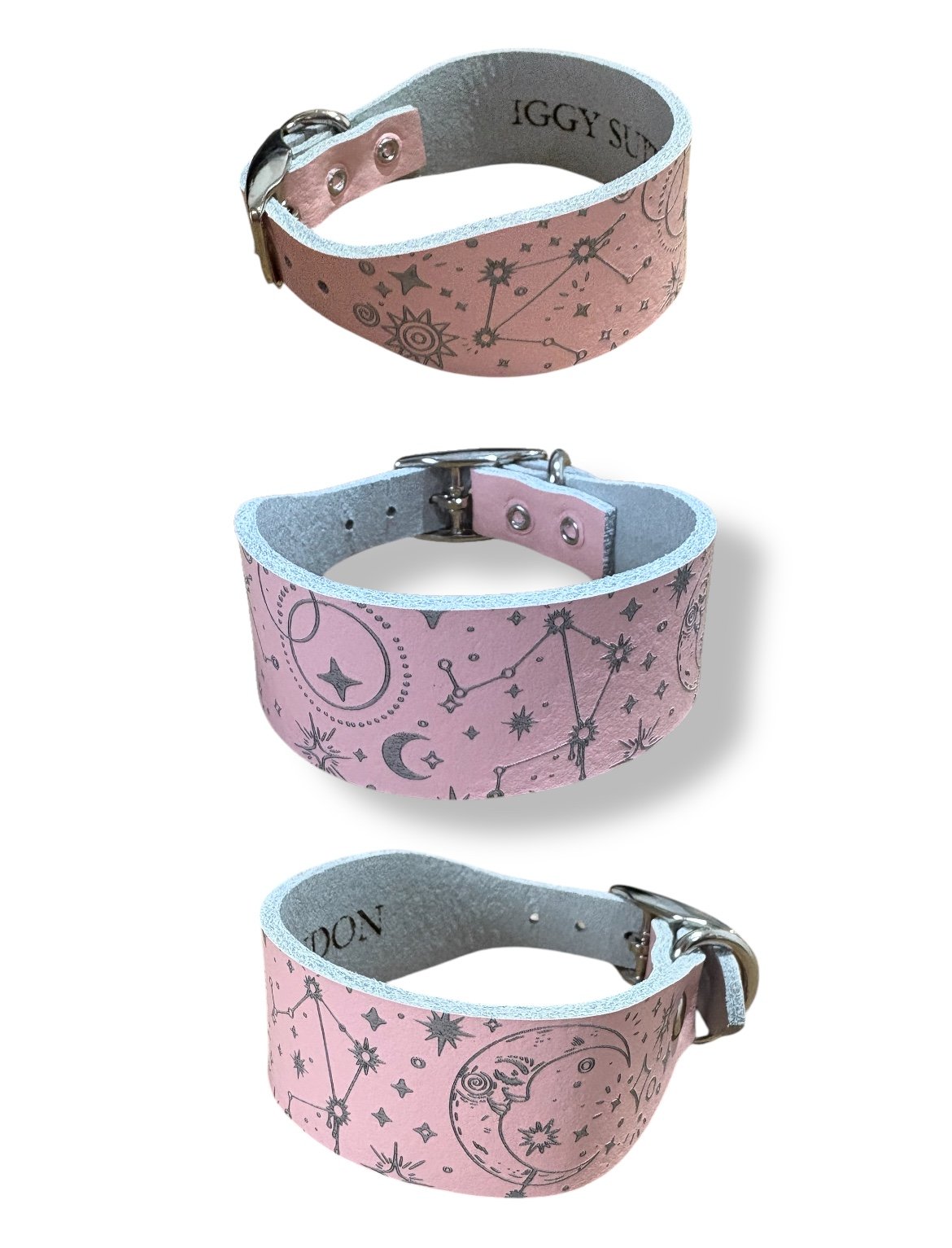 Leather Collar - Constellations