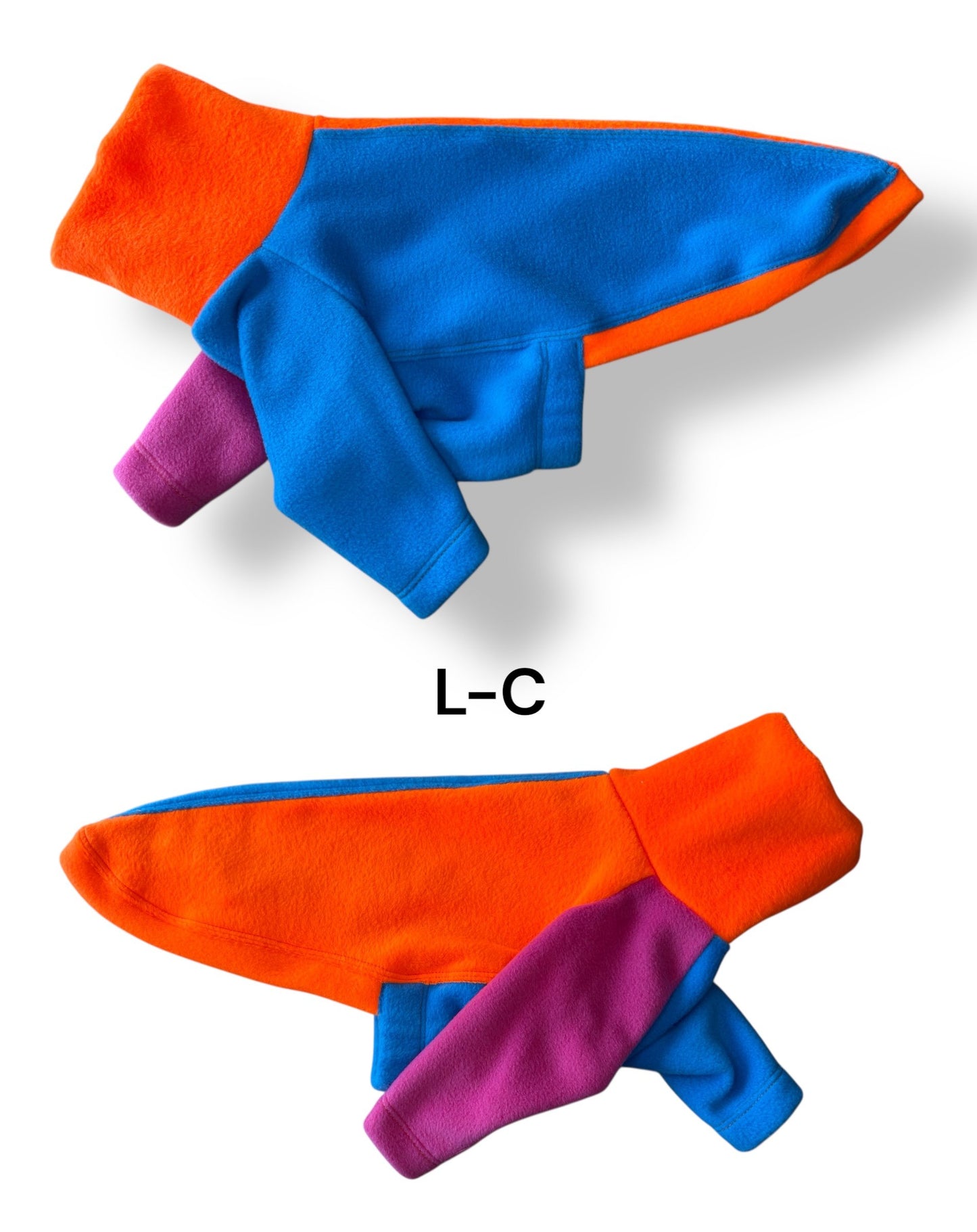 Fleece Jumper - Neon Colourblock