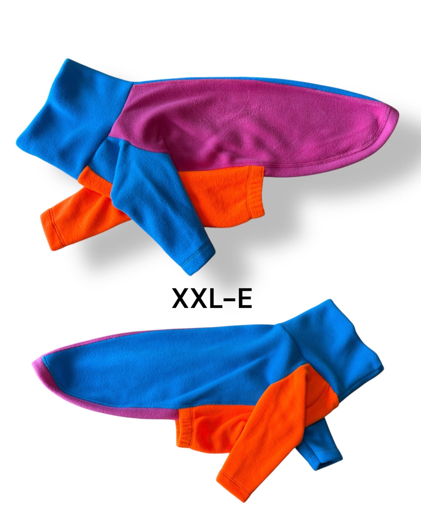 Fleece Jumper - Neon Colourblock