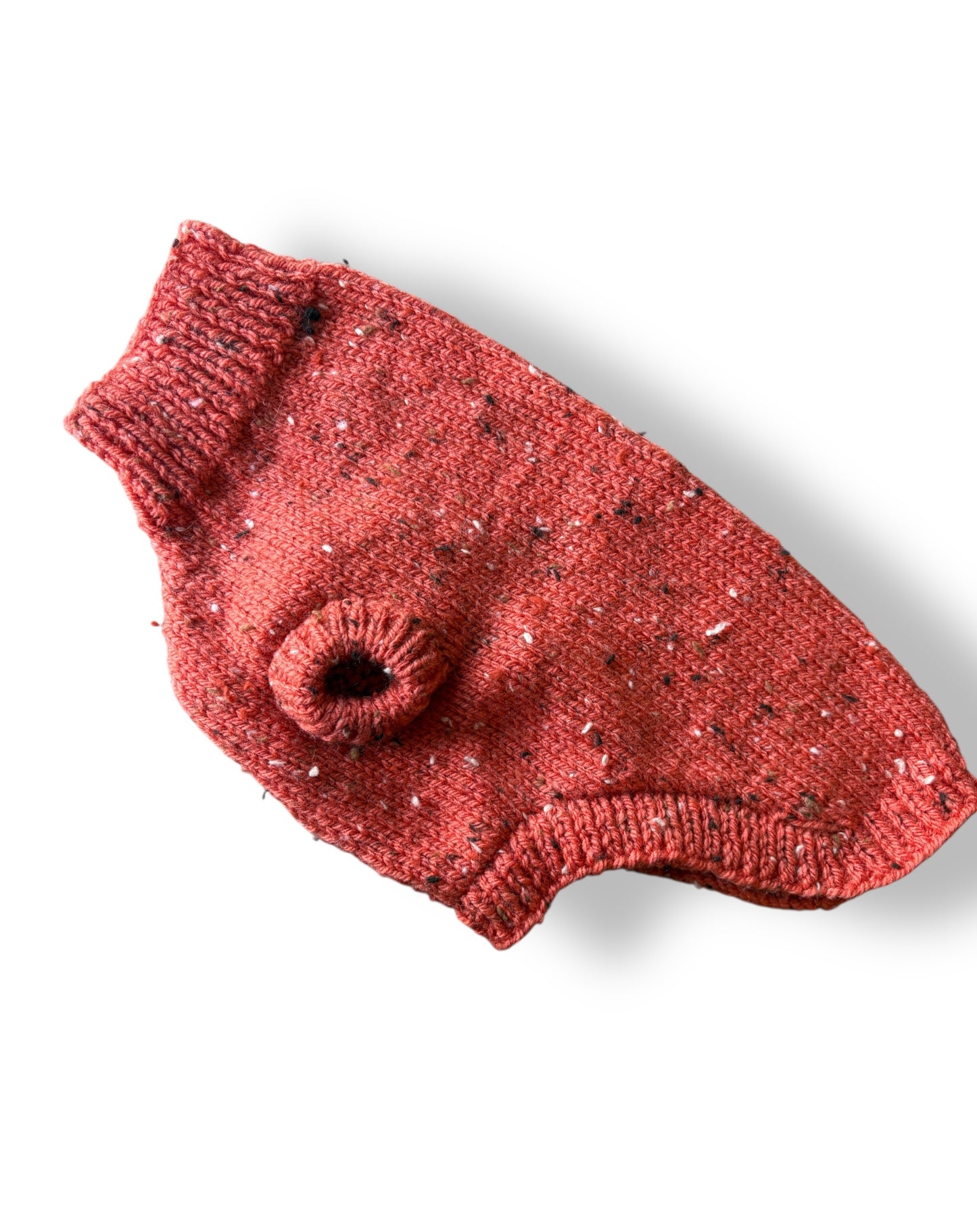Knitted Jumper - Pumpkin Fleck