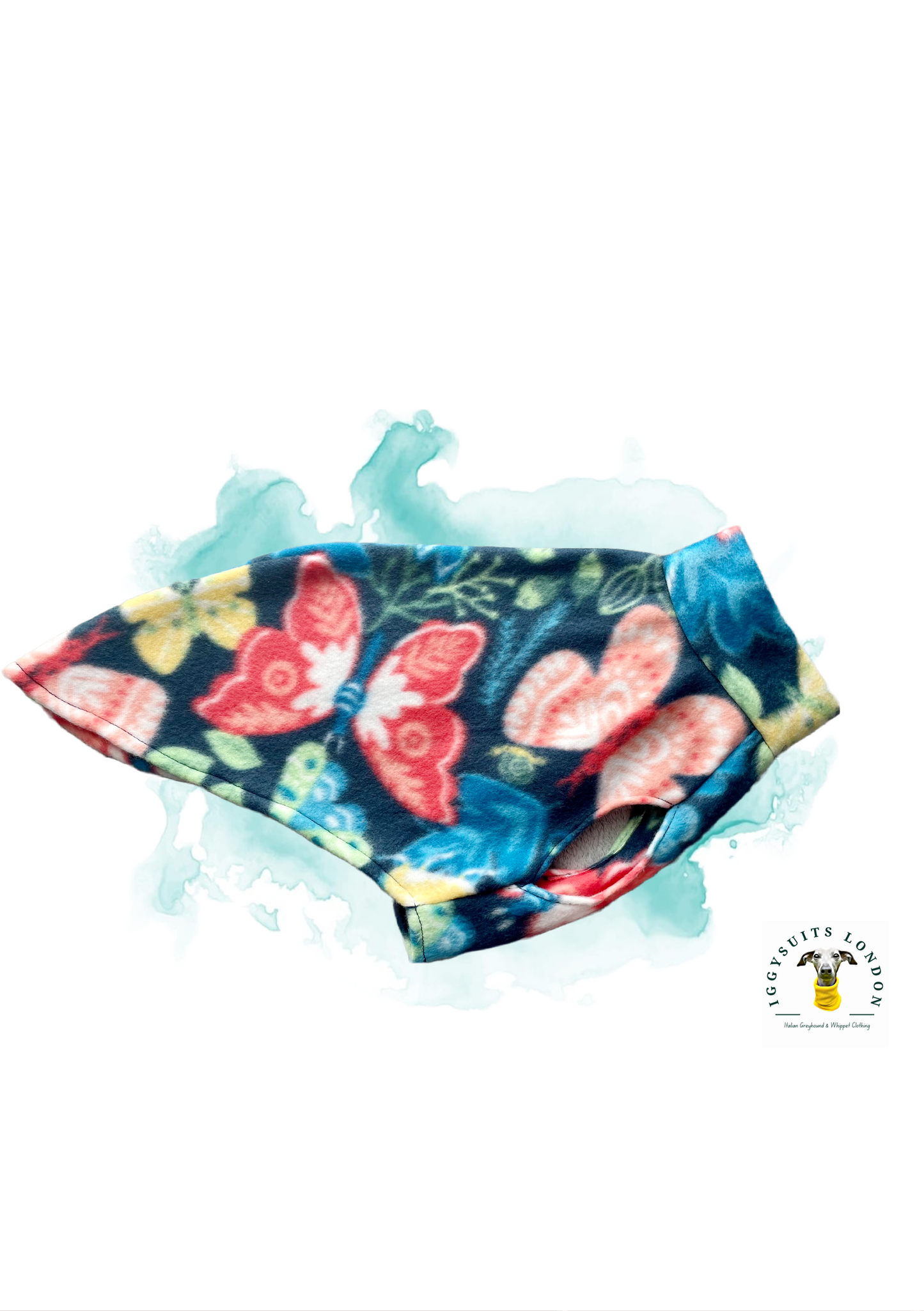 Fleece Vest - Butterfly Garden
