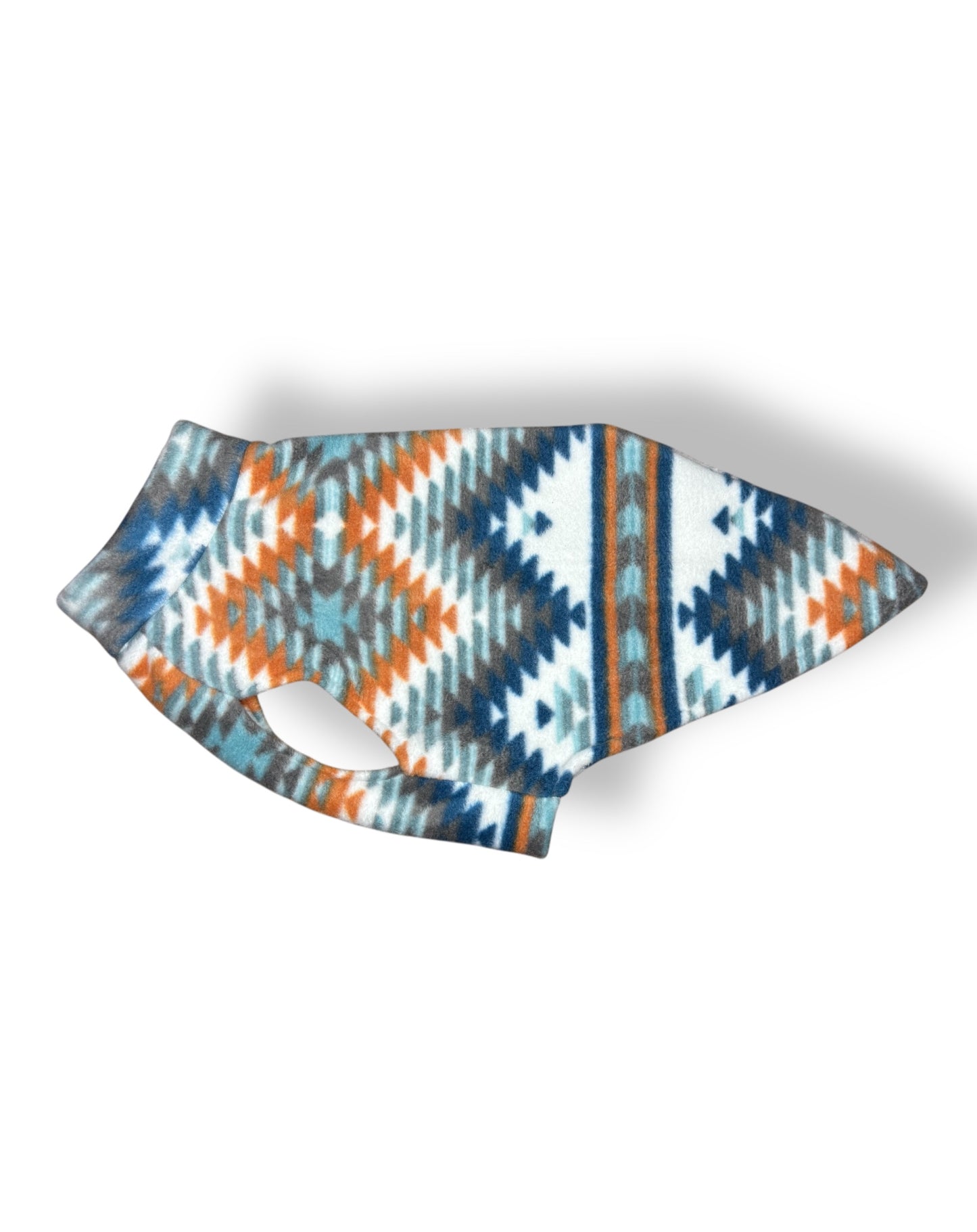 Fleece Vest - Aztec Geometric