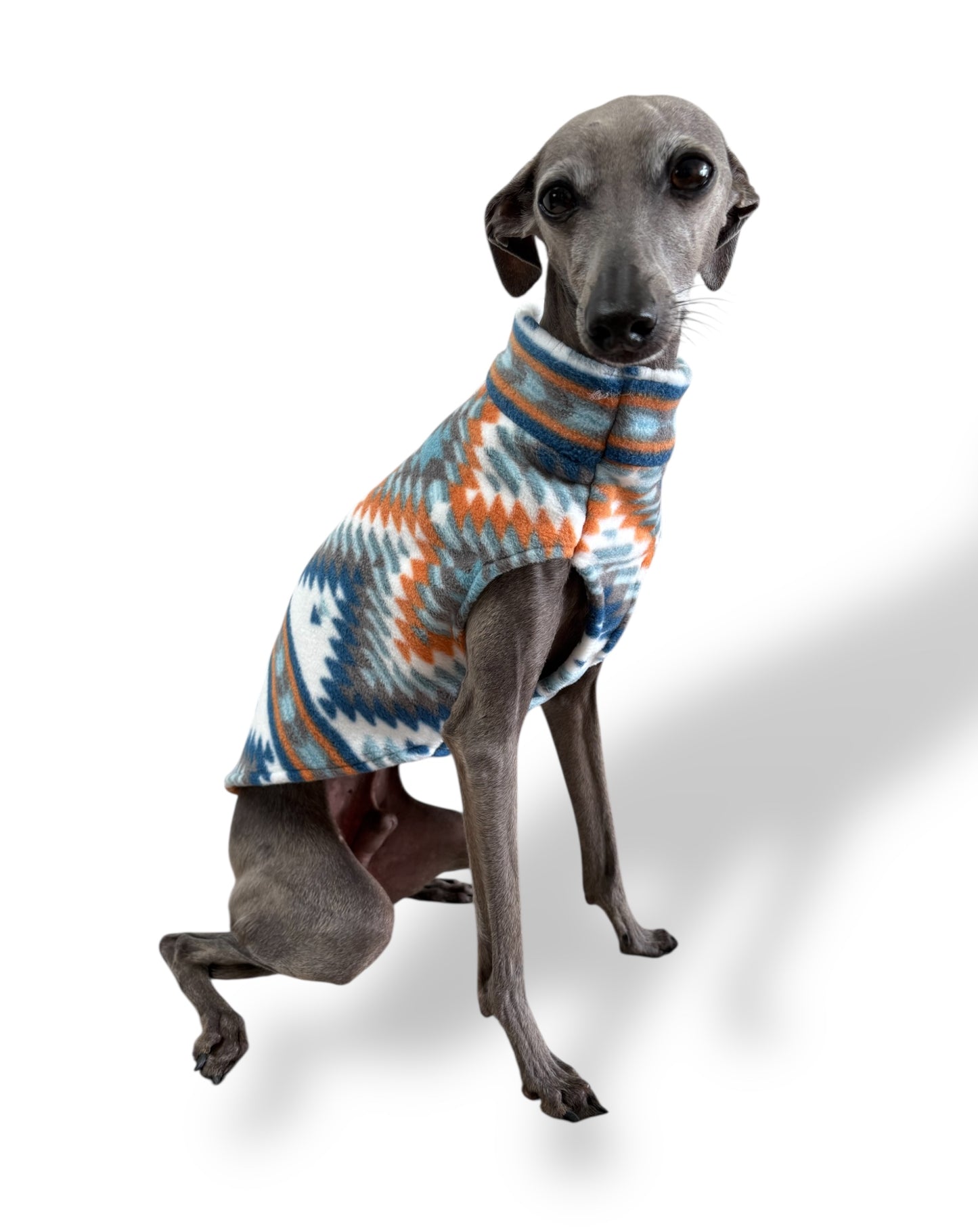 Fleece Vest - Aztec Geometric