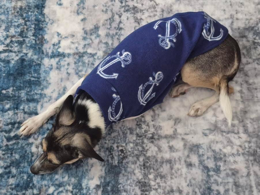 Lightweight Fleece Vest - Anchors Ahoy