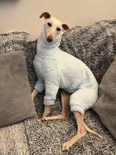 Cuddle Fur Fleece Suit - Baby Blue