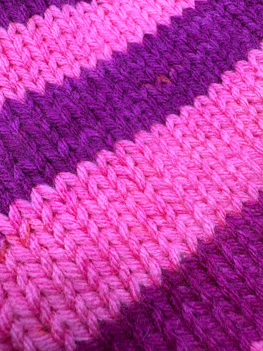 Knitted Jumper - Bright Stripes