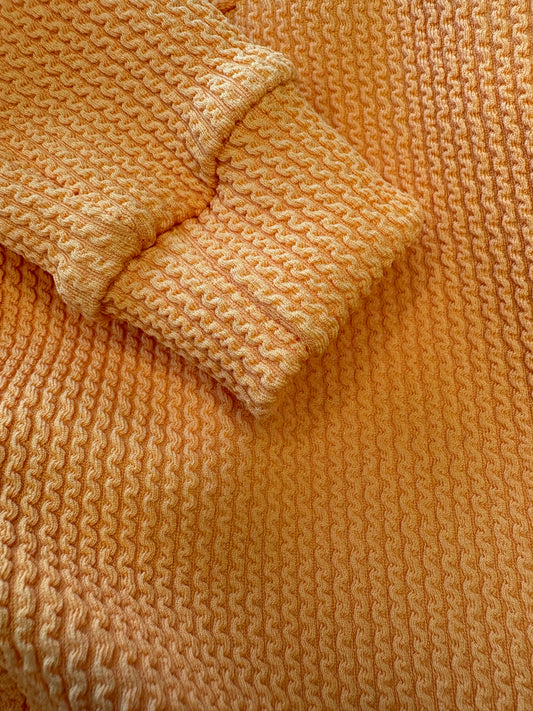 Ribbed Jersey Suit - Marigold Yellow