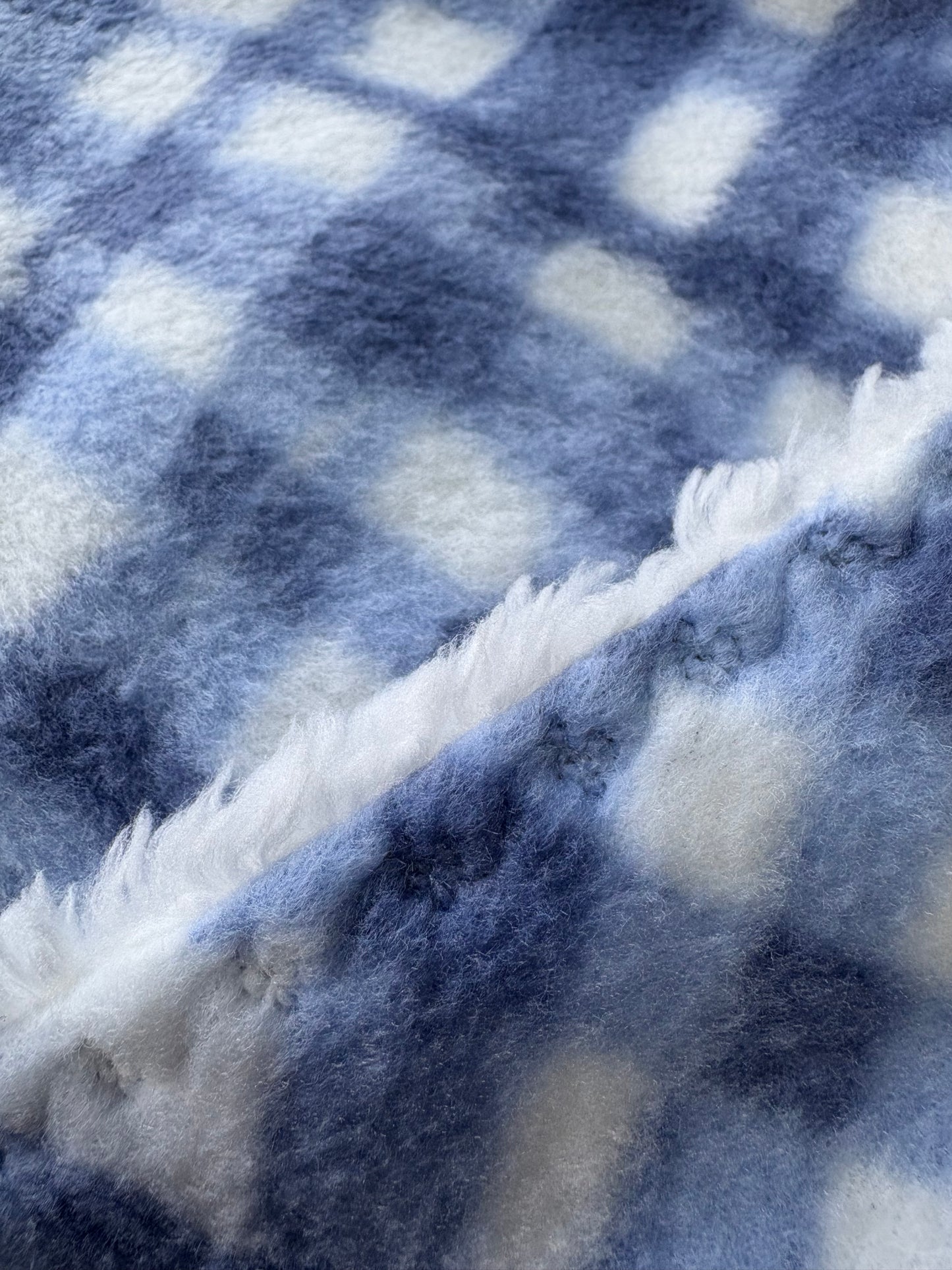 Dressing Gown - Cosy Blue Check