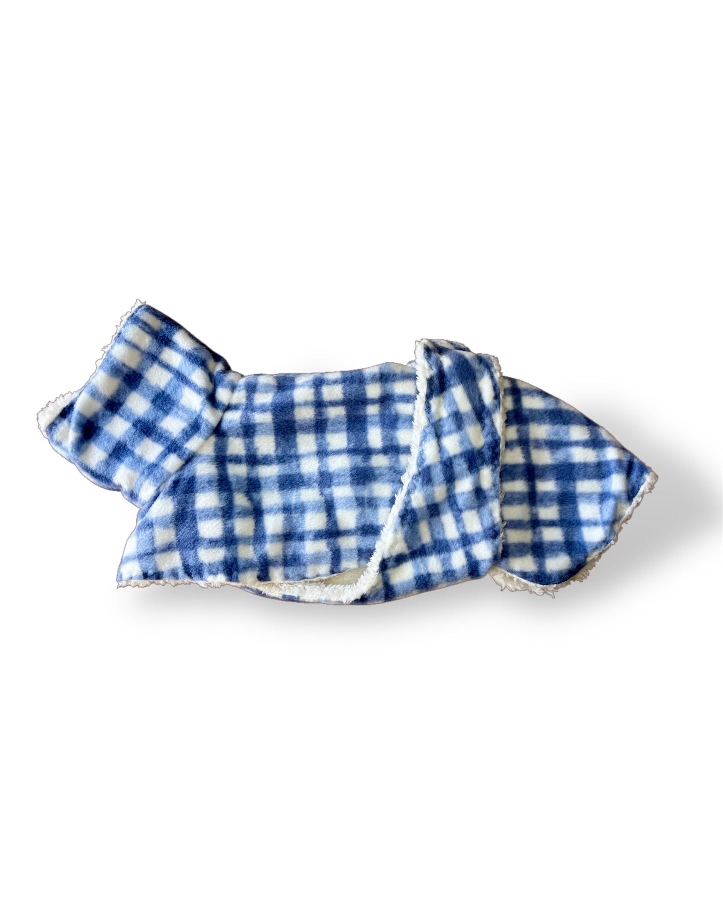 Dressing Gown - Cosy Blue Check