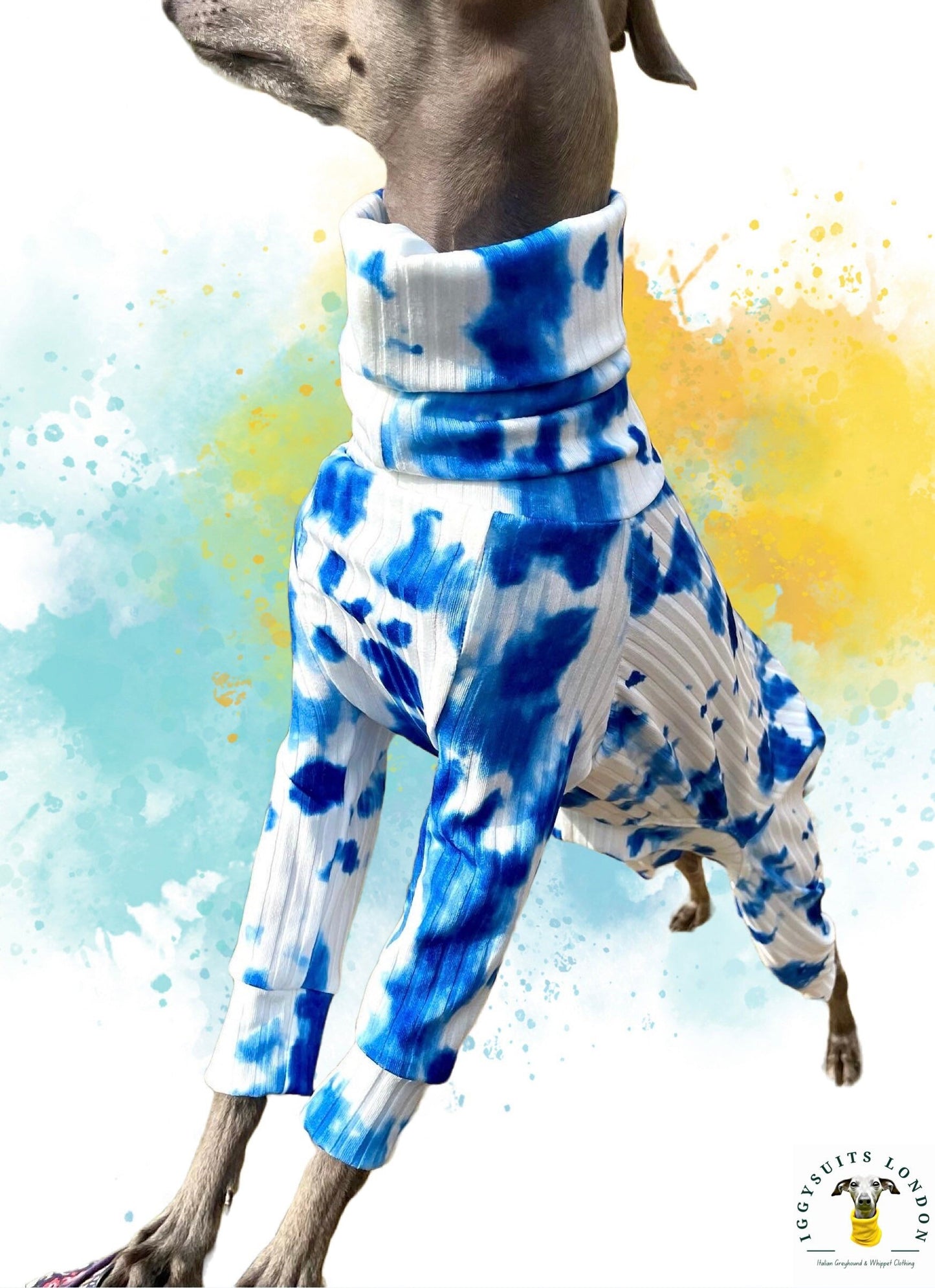 Blue Tie-Dye Water Resistant Jersey