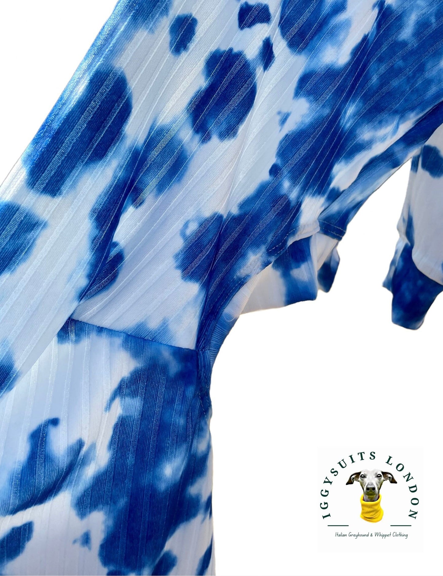 Blue Tie-Dye Water Resistant Jersey