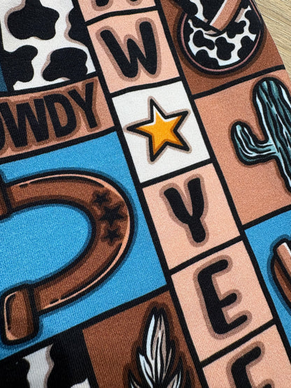 Jersey Vest - YeeHaw Cowboy