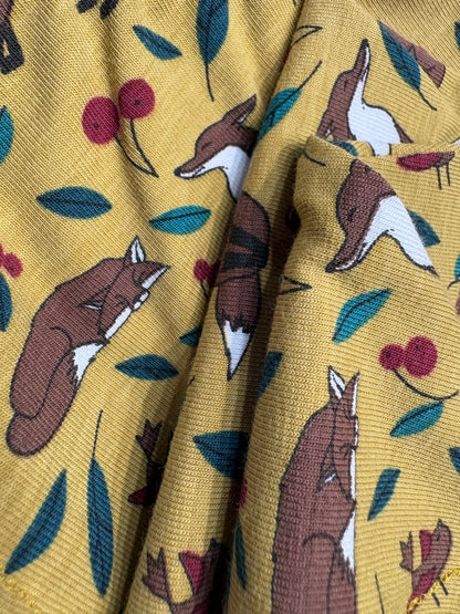 Jersey Vest - Mustard Foxes