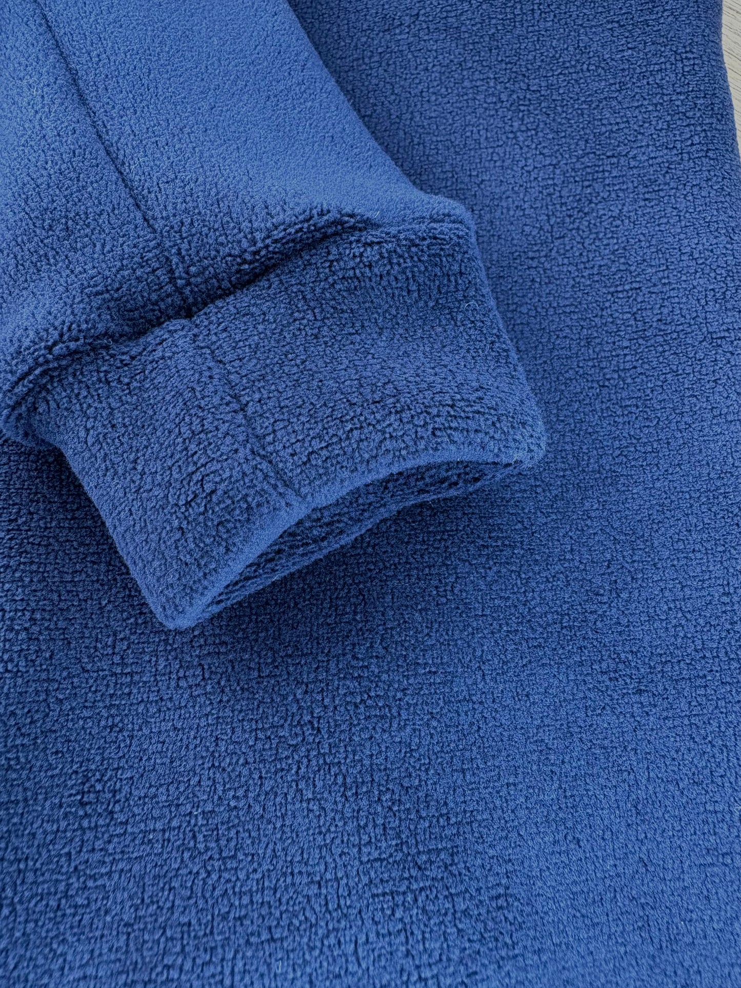 Ultra-Stretch Fleece Suit - Navy Blue