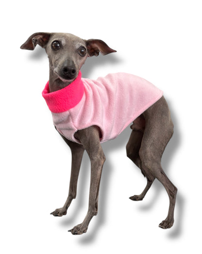 Fleece Vest - Baby Pink