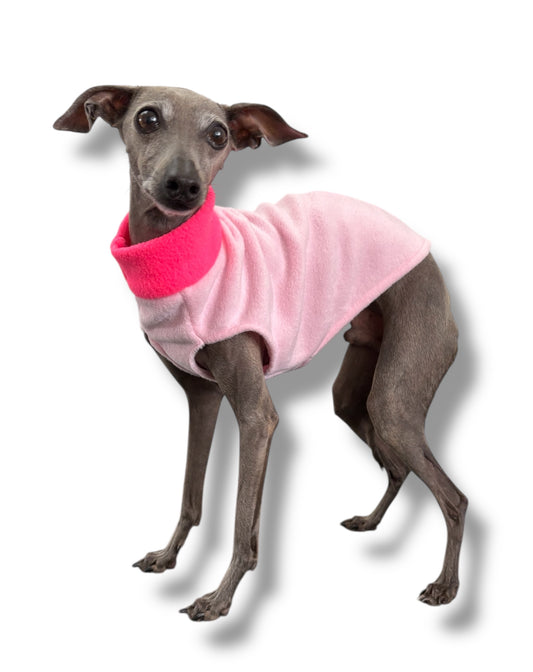 Fleece Vest - Baby Pink