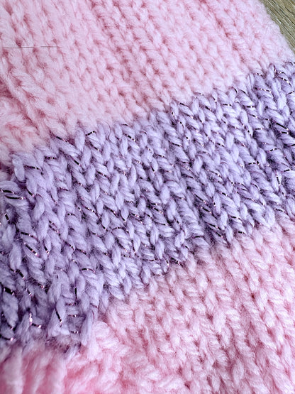 Knitted Puppy Jumper - Puppy Pastels